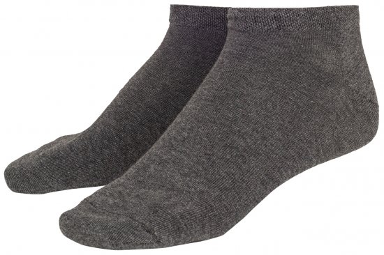 Adamo Anton sneaker-socks Charcoal 4-pack - Bielizna & Stroje kąpielowe - Bielizna & Stroje kąpielowe 2XL-8XL