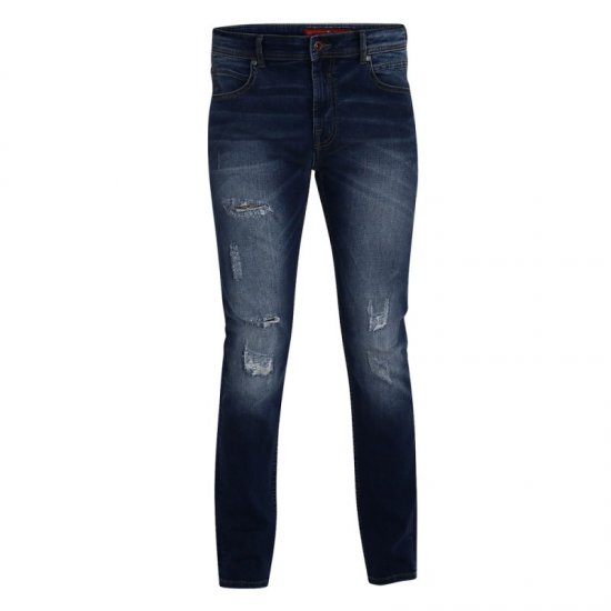 D555 Asher 1959 Stretch Jeans with rips - Dżinsy & spodnie - Dżinsy i Spodnie - W40-W70