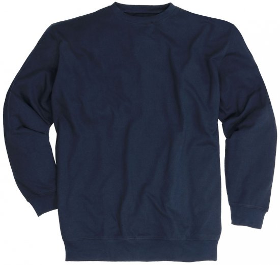 Adamo Athen Crew neck Sweatshirt Navy - Bluzy & bluzy z kapturem - Bluzy & Bluzy z kapturem 2XL-12XL