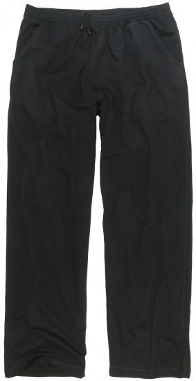 Adamo Athen Sweatpants with Open Hem Black - Dresy & spodenki dresowe - Dresy & Spodnie Dresowe 2XL-12XL