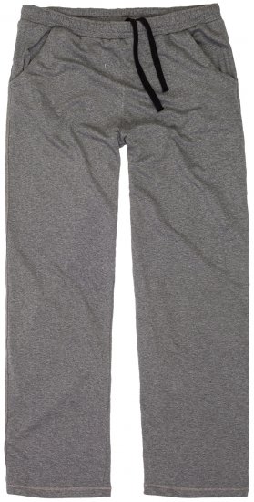 Adamo Athen Sweatpants with Open Hem Grey - Dresy & spodenki dresowe - Dresy & Spodnie Dresowe 2XL-12XL