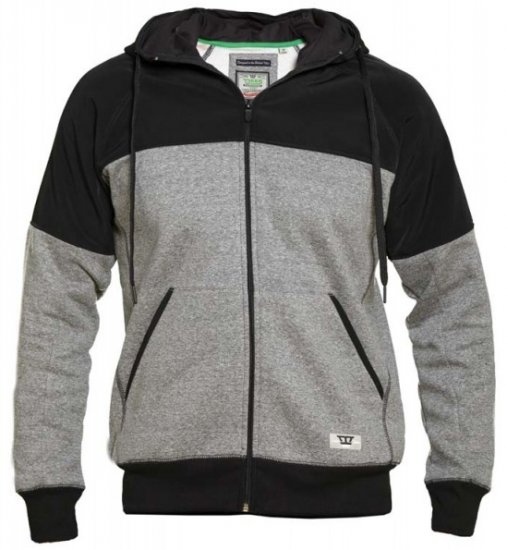 D555 Banbury Hoodie Black - Bluzy & bluzy z kapturem - Bluzy & Bluzy z kapturem 2XL-12XL