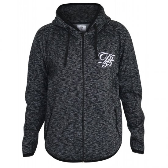 D555 Bennie Full zip Hoodie - Bluzy & bluzy z kapturem - Bluzy & Bluzy z kapturem 2XL-12XL