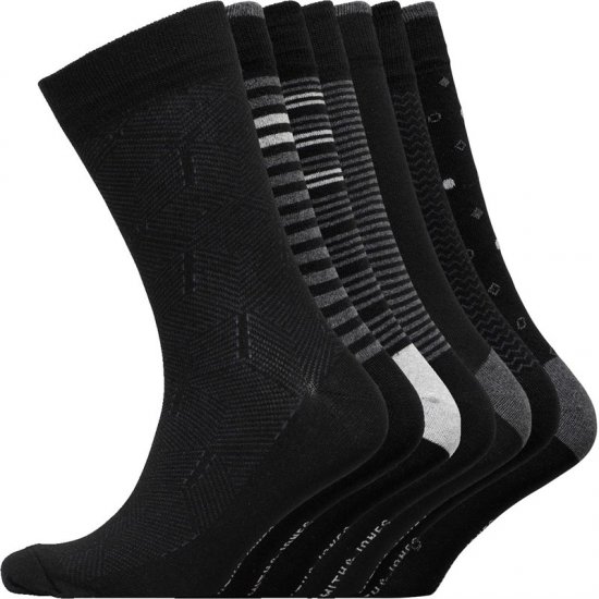 Smith & Jones Blacksmith 7-pack Socks - Bielizna & stroje kąpielowe - Bielizna & Stroje kąpielowe 2XL-8XL
