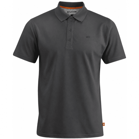 Motley Denim Bratislava Polo Charcoal - Koszulki polo - Koszulki Polo 2XL-8XL