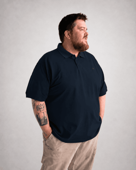 Motley Denim Bratislava Polo Navy - Koszulki polo - Koszulki Polo 2XL-8XL