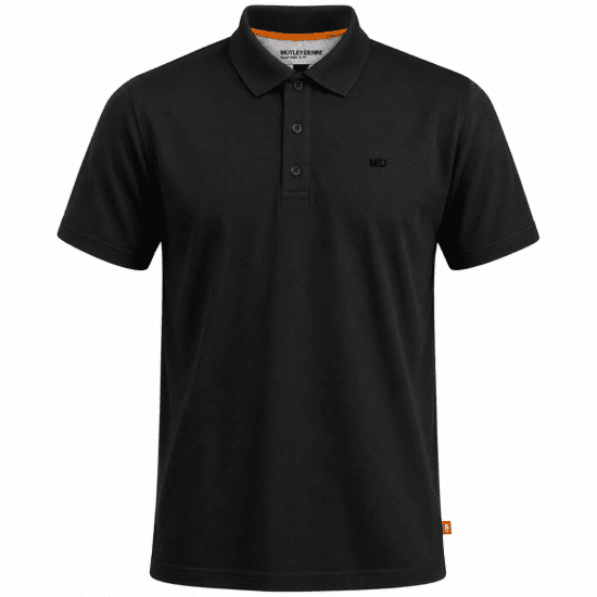 Motley Denim Bratislava Polo Black - Koszulki polo - Koszulki Polo 2XL-8XL