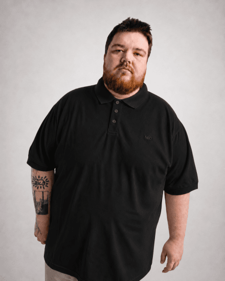 Motley Denim Bratislava Polo Black - Koszulki polo - Koszulki Polo 2XL-8XL