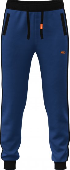 Motley Denim Bremen Sweatpants Royal Blue/Black - Dresy & spodenki dresowe - Dresy & Spodnie Dresowe 2XL-12XL
