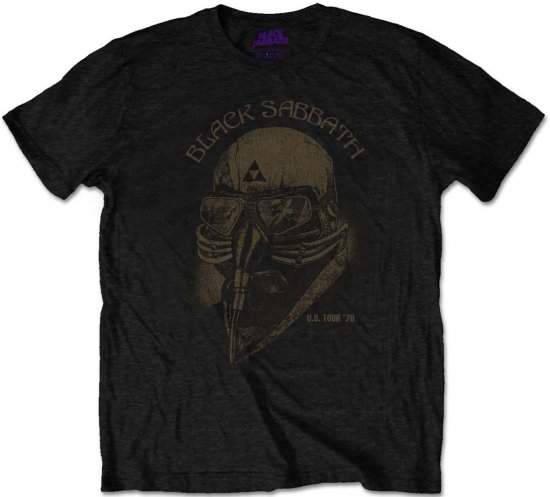 Black Sabbath US Tour -78 T-shirt - Koszulki - T-shirty meskie Duże Rozmiary - 2XL-14XL