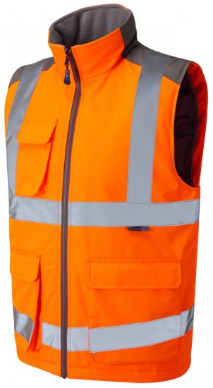 Leo Torrington Bodywarmer Orange - Odzież robocza - Odzież robocza 3XL-6XL