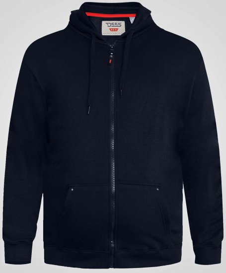D555 Cantor Hoodie Navy - Bluzy & bluzy z kapturem - Bluzy & Bluzy z kapturem 2XL-12XL