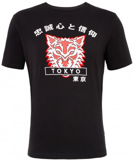 Loyalty & Faith Cracker T-shirt Black - Koszulki - T-shirty meskie Duże Rozmiary - 2XL-14XL
