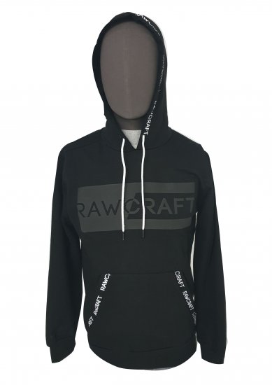Rawcraft Cregan Hoodie Black - Bluzy & bluzy z kapturem - Bluzy & Bluzy z kapturem 2XL-12XL
