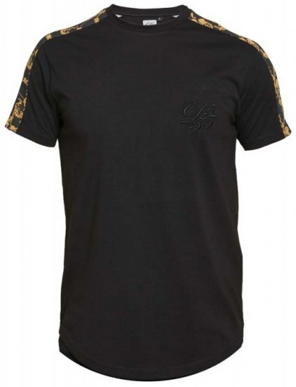 D555 Damien Couture T-shirt Black - Koszulki - T-shirty meskie Duże Rozmiary - 2XL-14XL