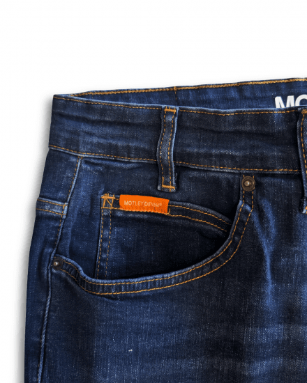Motley Denim Soho 5-Pocket Jeans Dark Wash - Dżinsy & spodnie - Dżinsy i Spodnie - W40-W70