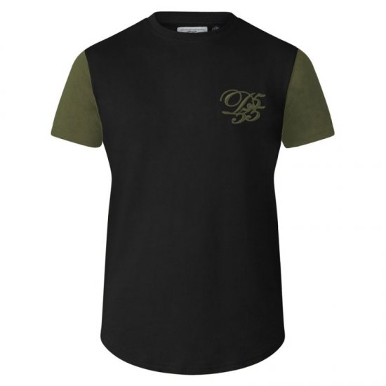 D555 Demarcus Couture T-shirt Black - Koszulki - T-shirty meskie Duże Rozmiary - 2XL-14XL