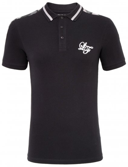 Loyalty & Faith Element Polo Black - Koszulki polo - Koszulki Polo 2XL-8XL