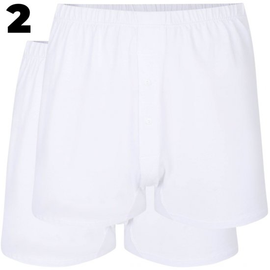 Espionage U001W bokserki 2-pak biały - Bielizna & stroje kąpielowe - Bielizna & Stroje kąpielowe 2XL-8XL