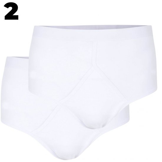 Espionage U003W slipy 2-pak biały - Bielizna & stroje kąpielowe - Bielizna & Stroje kąpielowe 2XL-8XL