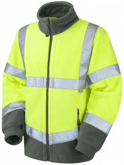 Leo Hartland Fleece Jacket Yellow - Odzież robocza - Odzież robocza 3XL-6XL