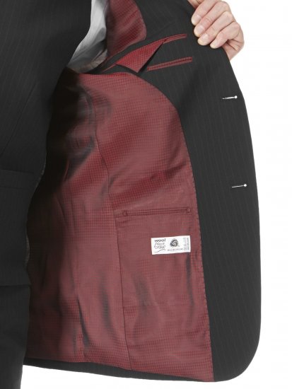 Skopes Darwin Suit jacket Black stripe - Garnitury - Garnitury dużych rozmiarach