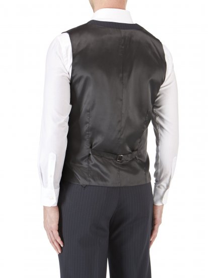 Skopes Darwin Waistcoat Black stripe - Garnitury - Garnitury dużych rozmiarach