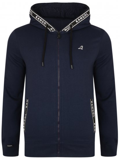 Kangol Foray Hoodie Navy - Bluzy & bluzy z kapturem - Bluzy & Bluzy z kapturem 2XL-12XL