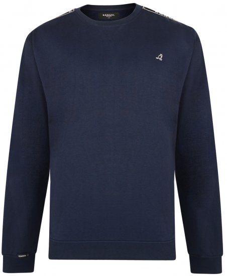 Kangol Foray Sweatshirt Navy - Bluzy & bluzy z kapturem - Bluzy & Bluzy z kapturem 2XL-12XL