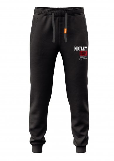 Motley Denim Glasgow Sweatpants Black - Dresy & spodenki dresowe - Dresy & Spodnie Dresowe 2XL-12XL