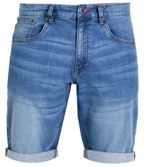 D555 Griffin Denim Shorts Stonewash - Szorty - Szorty W40-W60