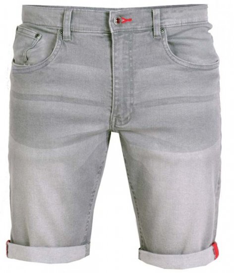 D555 Griffin Denim Shorts Grey - Szorty - Szorty W40-W60