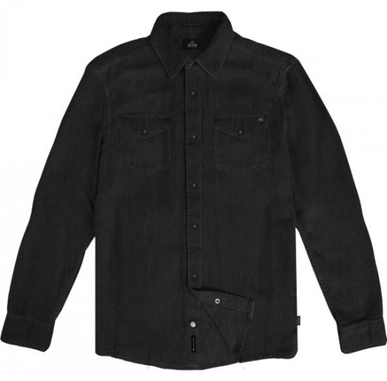 Double Outfitters GS-5126 Koszula na zatrzaski Czarny - Koszule - Koszule 2XL-10XL