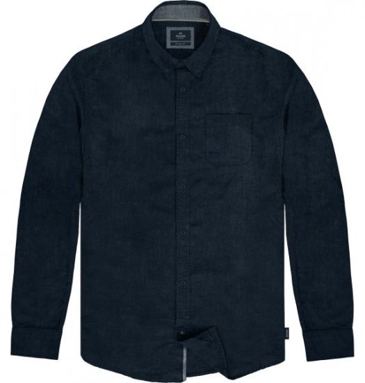 Double Outfitters GS-5225 Koszula oxford Granatowy - Koszule - Koszule 2XL-10XL