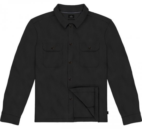 Double Outfitters GS-5237 Koszula wierzchnia Czarny - Koszule - Koszule 2XL-10XL