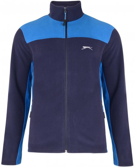 Slazenger Haines Microfleece Navy - Bluzy & bluzy z kapturem - Bluzy & Bluzy z kapturem 2XL-12XL