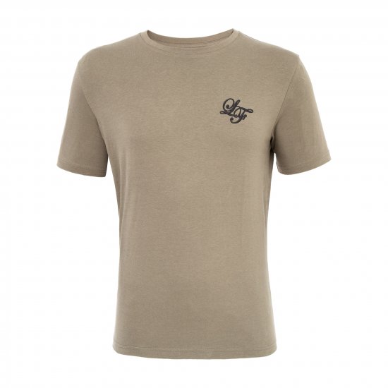Loyalty & Faith Helix T-shirt Khaki - Koszulki - T-shirty meskie Duże Rozmiary - 2XL-14XL