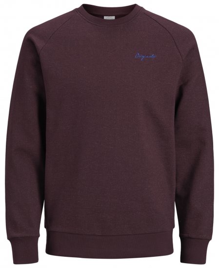Jack & Jones Hide Sweatshirt Port Royal - Bluzy & bluzy z kapturem - Bluzy & Bluzy z kapturem 2XL-12XL
