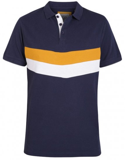 D555 Hopkins Polo Navy - Koszulki polo - Koszulki Polo 2XL-8XL