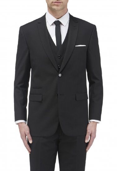 Skopes Madrid Suit jacket Black - Garnitury - Garnitury dużych rozmiarach