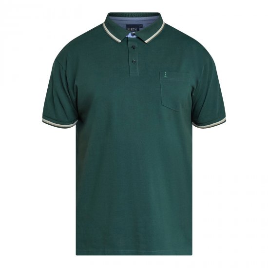 North Latitude Superflex Polo Zielony/Khaki - TALL koszulki polo - Koszulki polo TALL dla wysokich