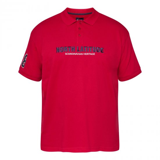 North Latitude Logo Polo Żółty/Pomarańczowy - Koszulki polo - Koszulki Polo 2XL-8XL