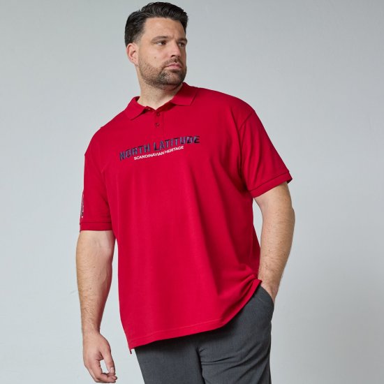 North Latitude Logo Polo Żółty/Pomarańczowy - Koszulki polo - Koszulki Polo 2XL-8XL