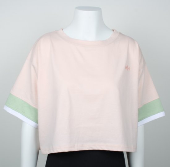 Nora Mikken AGNES Crop Top Pink - Koszulki - 