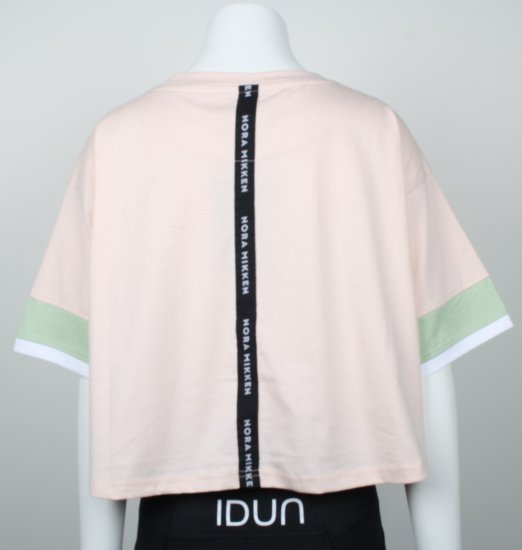 Nora Mikken AGNES Crop Top Pink - Koszulki - 