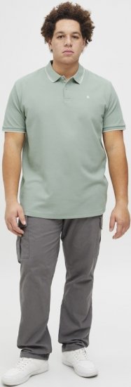 Jack & Jones AUSTIN CLASSIC Polo Iceberg Green - Koszulki polo - Koszulki Polo 2XL-8XL
