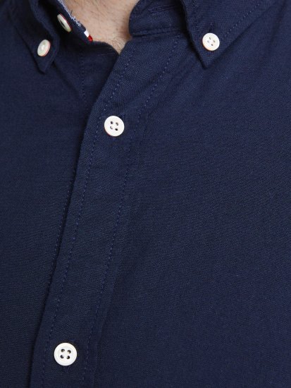 Jack & Jones Summer Shirt L/S Navy - Koszule - Koszule 2XL-10XL