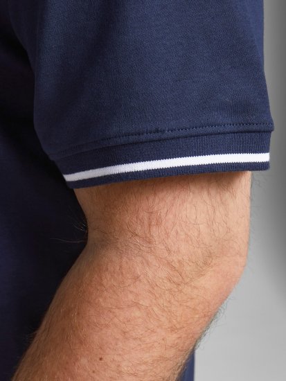 Jack & Jones Jersey Polo Navy - Koszulki polo - Koszulki Polo 2XL-8XL