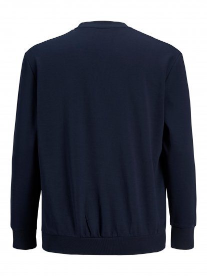 Jack & Jones Basic Sweatshirt Navy Blazer - Bluzy & bluzy z kapturem - Bluzy & Bluzy z kapturem 2XL-12XL