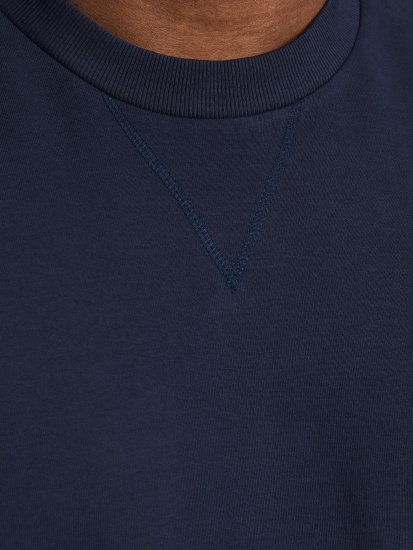 Jack & Jones Basic Sweatshirt Navy Blazer - Bluzy & bluzy z kapturem - Bluzy & Bluzy z kapturem 2XL-12XL